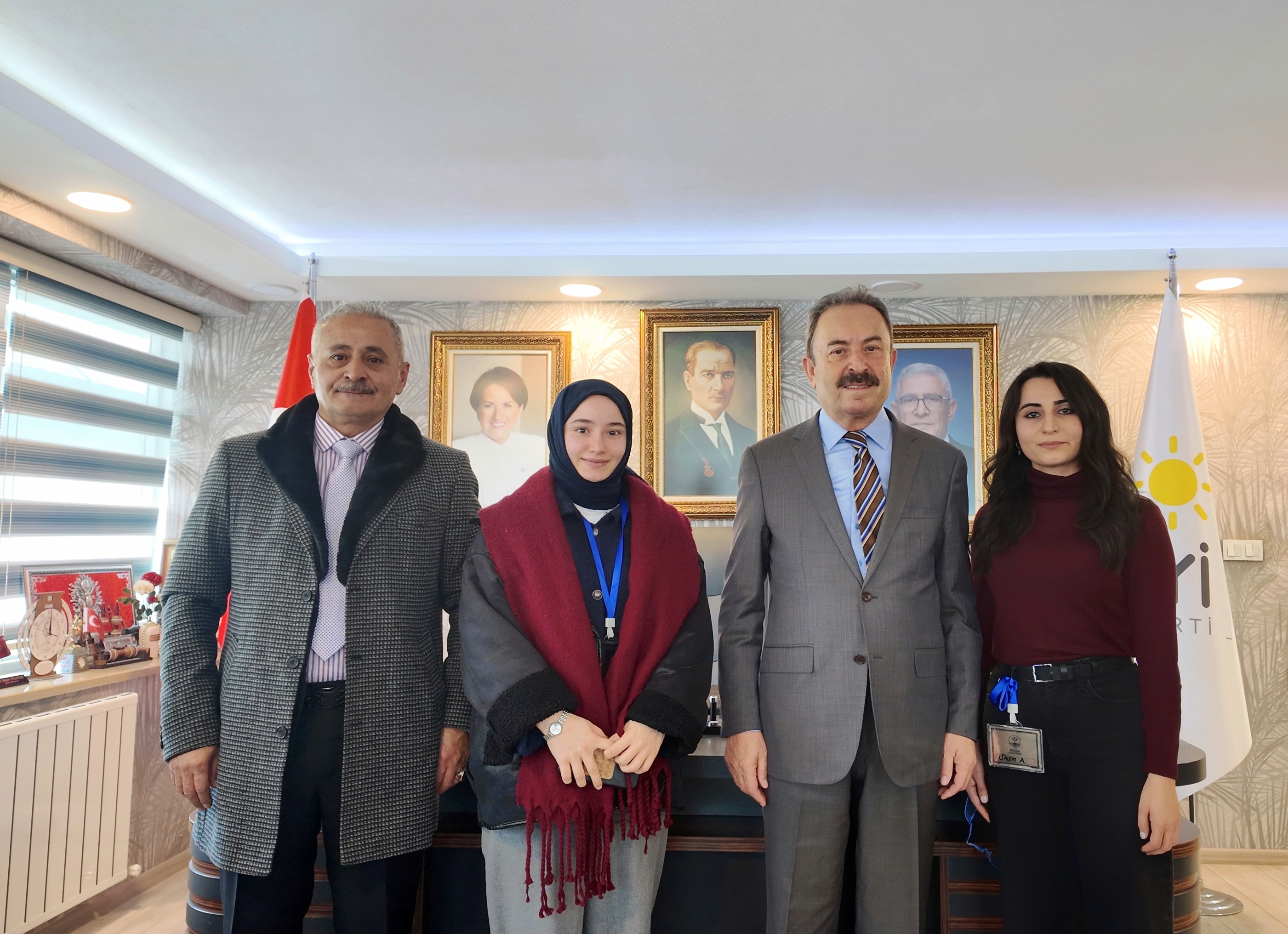 DOĞA PLATFORMU VE PAYDAŞLARINDAN İYİ PARTİ ANKARA İL BAŞKANI’NA ZİYARET