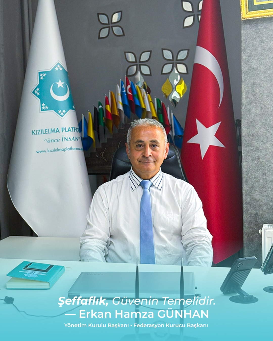 BAŞKANIMIZ NET KONUŞTU: 