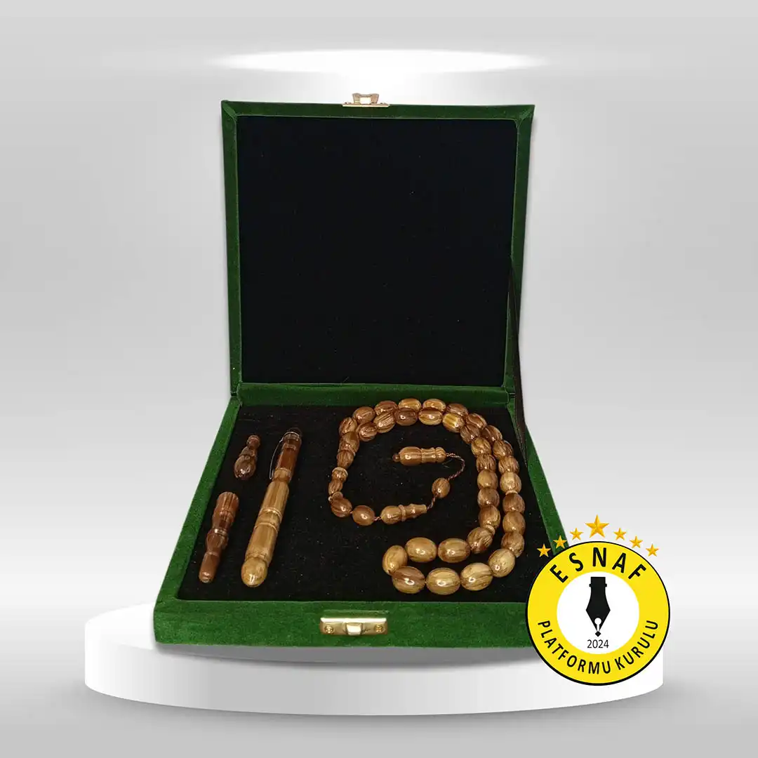 FULL Takım Kehribar Tesbih