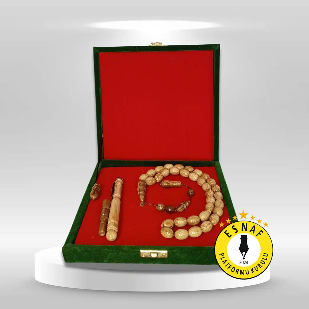 FULL Takım Kehribar Tesbih